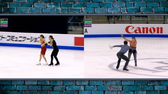 Split Screen MURAMOTO/TAKAHASHI ⛸ GREEN/PARSONS FD to "Reigen Der Seligen Geister" 4CC 2022 смотреть онлайн