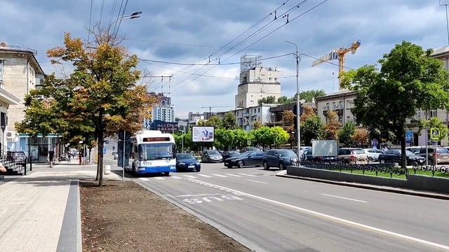 Chisinau trolleybuses, August, 2022 | Troleibuzele din Chișinău | Кишинёвские троллейбусы, 3.08.202 смотреть онлайн