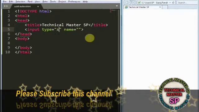 Submit button || back button || for HTML full process смотреть онлайн