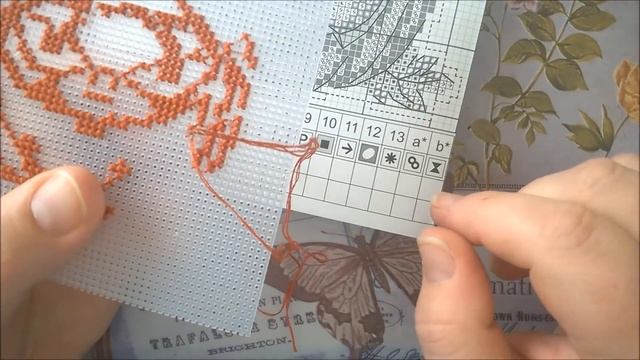 TAG от зрителя / отвечаю и вышиваю на пластиковой канве смотреть онлайн