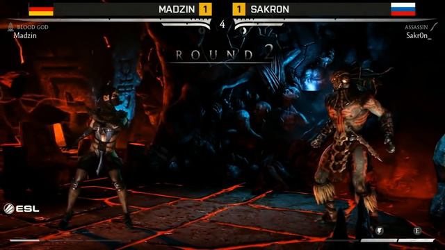 НЕМЕЦ ПРОТИВ РУССКОГО! | Madzin vs Sakr0n | Истории | Mortal Kombat X смотреть онлайн