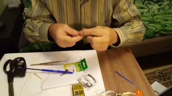 Рыбалка. Автоподсечка у поводка из презерватива
