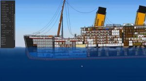ЗАТОПЛЕНИЕ ТИТАНИКА С ИНТЕРЬЕРОМ В SINKING SIMULATOR 2