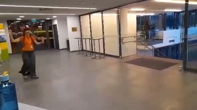 Alena Bialova, from Krakow, Poland, dancing cross-step waltz with Nate Baláž in Vienna смотреть онлайн