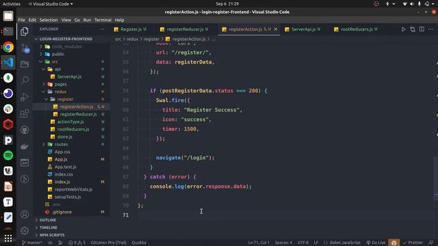 Live Mentoring 7 - Membuat Fitur Register Login Menggunakan React Js dan Express смотреть онлайн