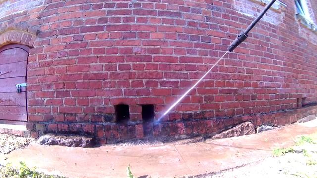 Мою фасад старинного дома от вековой грязи! смотреть онлайн