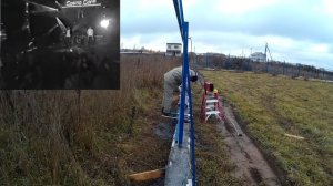 ЗАБОР ИЗ ПРОФНАСТИЛА - сварка каркаса