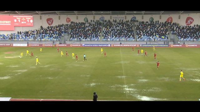 Видео с первого тайма матча "Туран" - "Астана" смотреть онлайн