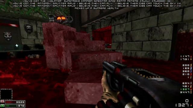Hell Frontier #1 [Doom 2 wad /w Russian Overkill & Pandemonia mods] смотреть онлайн