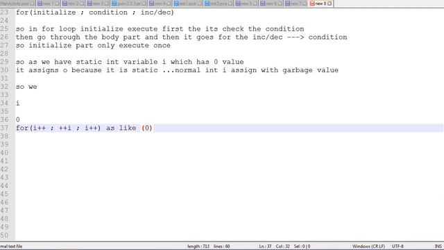 for loop without condition смотреть онлайн