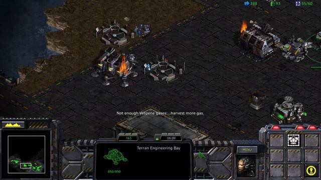 스타크래프트1 쉐어웨어 데모버전 미션4 (Starcraft demo version mission 4) смотреть онлайн