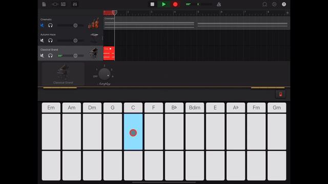Autoplay In GarageBand IOS (iPad/iPhone)