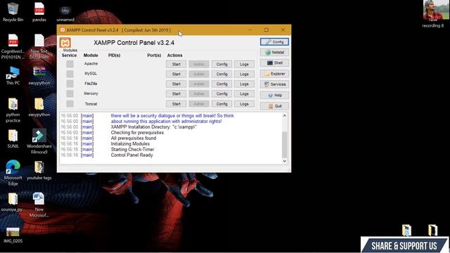 How to install free wordpress on windows 10 | local computer | wordpress |XAMPP| hosting|local| 202 смотреть онлайн