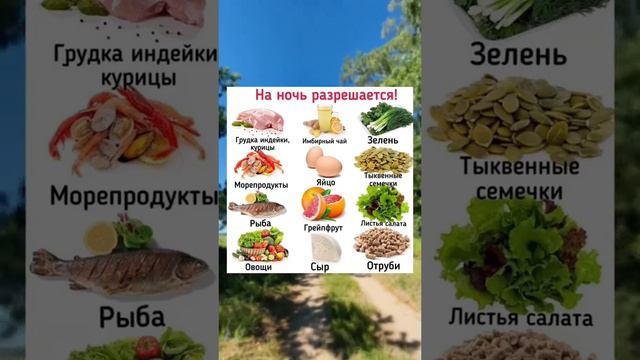 Это можно кушать на ночь #еда #пп #похудение #диета смотреть онлайн