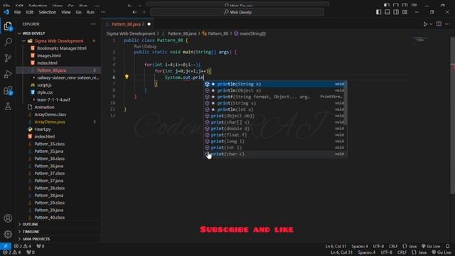 Java Pattern_88 смотреть онлайн