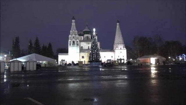 Прогулки по Ярославлю. Ярославль предновогодний. 19. 12. 2017 г. Муз. А. Кальварский . смотреть онлайн