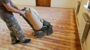 Шлифовка деревянного пола (циклевка)