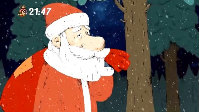 Новогодняя заставка (ТРК "Наш дом", (г. Пенза), 2022-2023) Игра в снежки смотреть онлайн