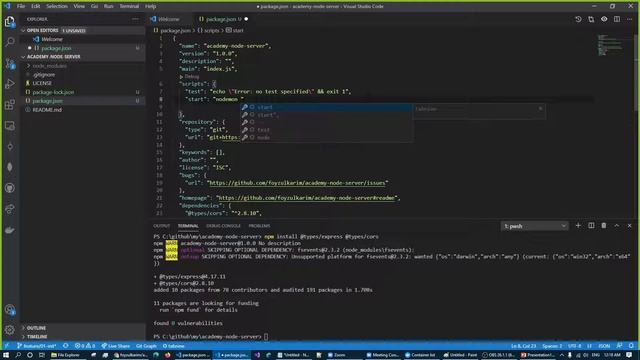 TypeScript Bangla - academy 002 : Initial project setup from scratch using TypeScript node & expres смотреть онлайн