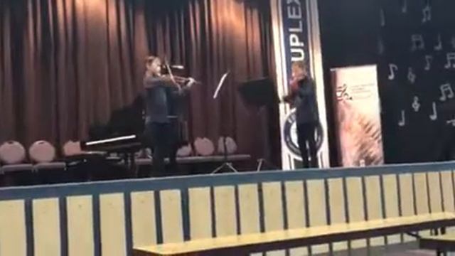 Altea van den Berg &Annie Chang, Chanson Triste by Tchaikovsky смотреть онлайн