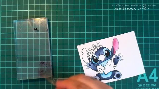 Hawaiian Party Invitation Card, Part 1/Пригласительное в гавайском стиле, часть 1