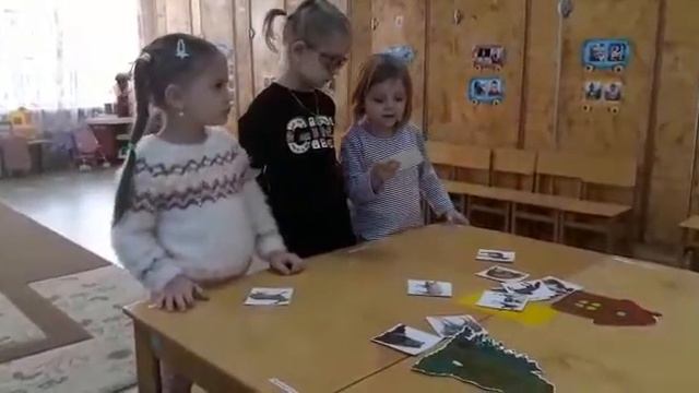 Игра "Дикие и домашние животные и их детёныши" смотреть онлайн