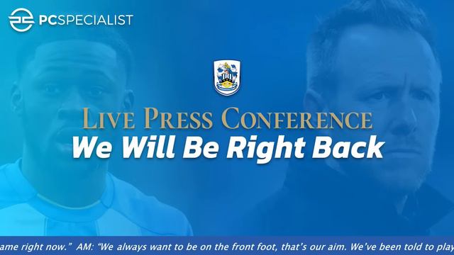 LIVE PRESS CONFERENCE | Jon Worthington and Alex Matos ahead of Hull City смотреть онлайн