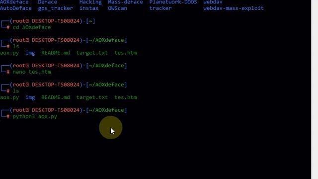 tutorial deface menggunakan #AOX#DEFACE#ON#LINUX#/TERMUX смотреть онлайн