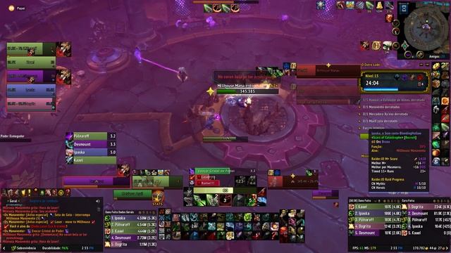 NECROLORD Survival Hunter 217 ilvl | De Other Side +15 | WoW Shadowlands M+ Dungeon смотреть онлайн