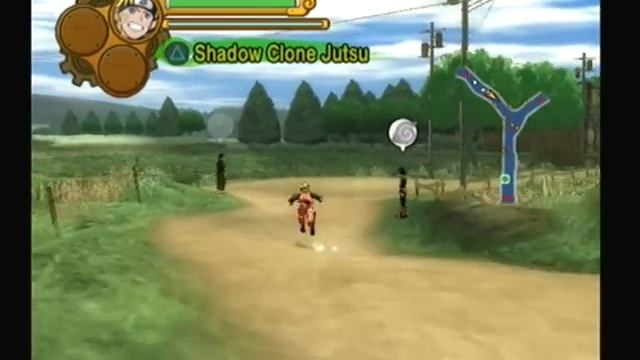 Naruto Ultimate Ninja 5 How to unlock classic Sasuke and 4th Hokage - part 1 смотреть онлайн