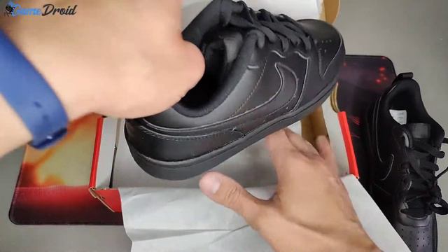 Nike Court Borough Low 2 (GS) - BQ5449 001 - unBoxing 📦👟 смотреть онлайн