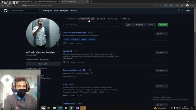 Como hospedar um Jogo Unity baseado em WebGL no GitHub смотреть онлайн