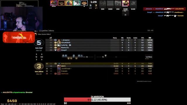 FACEIT STAK VRACAMO 3K ELO смотреть онлайн