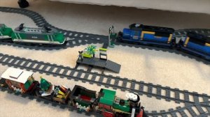 LEGO Train Crash and Derailment Compilation # 4