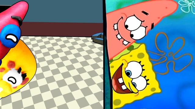 Spongebob DoodleBob In Among Us Animation