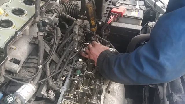 Регулировка клапанов ниссан Альмера классик. смотреть онлайн