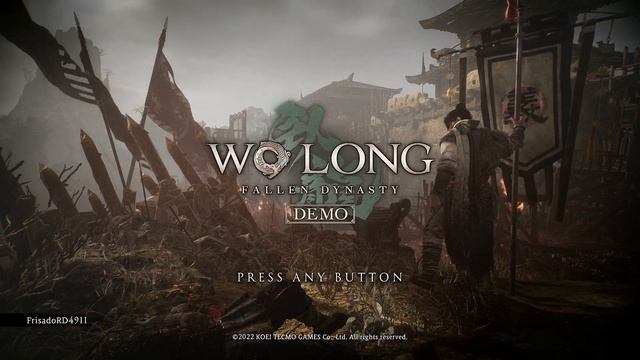 Wo Long Fallen Dynasty : Title Screen Music смотреть онлайн