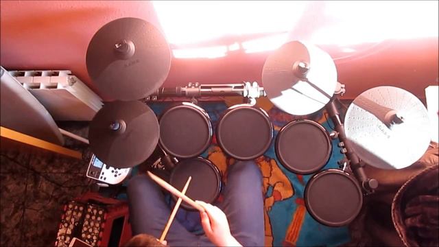 Treasure-Bruno Mars-Drum cover (Alesis dm7x kit) смотреть онлайн