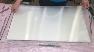 Ремонт телевизора с Edge LED подсветкой нет изображения звук есть, черный экран.