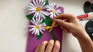 ОБЪЕМНАЯ ОТКРЫТКА НА 8 МАРТА?|ОТКРЫТКА ИЗ КАРТОНА НА 8 марта|ОТКРЫТКИ с 8 марта цветы||DIY