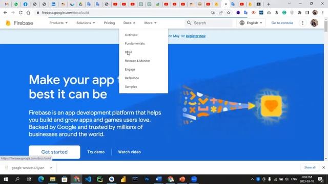 Connect Firebase with Android - Java смотреть онлайн