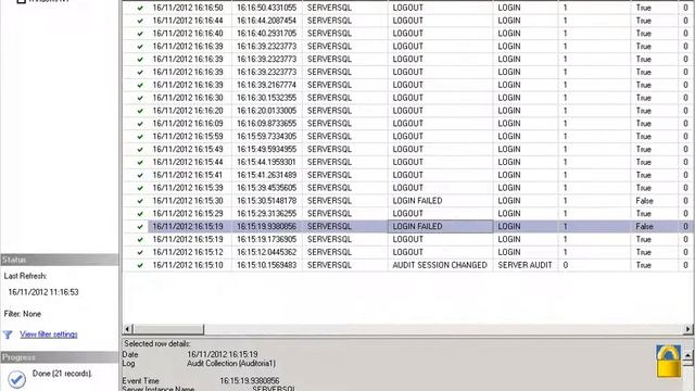 SQL server Audit смотреть онлайн
