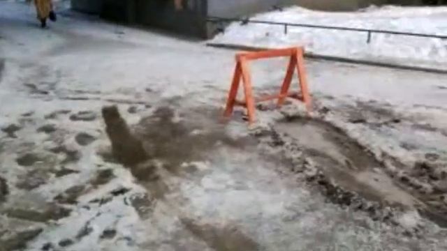 Лужа в морозы не мерзнет смотреть онлайн