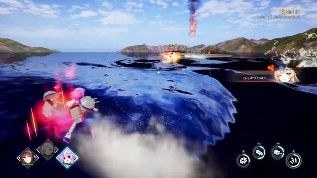 Azur Lane: Crosswave ➥ Прохождение на русском ➥ #8 - Охота за кубиками