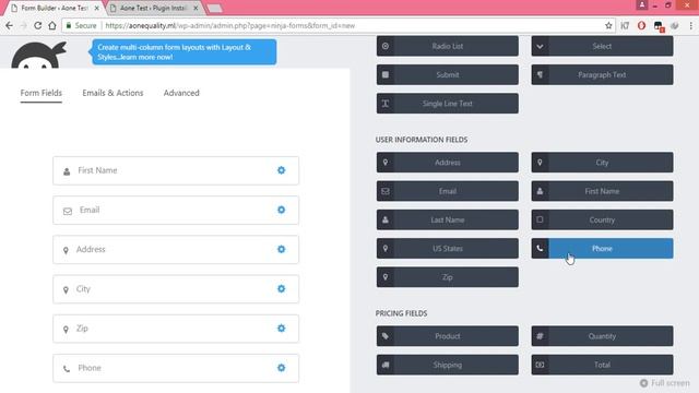 How to create any form in wordpress website | Form Builder in HINDI смотреть онлайн