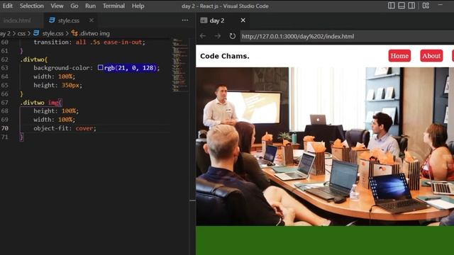 Introdunction to ( HTML, CSS3 ) React JS Series Ep 2 смотреть онлайн