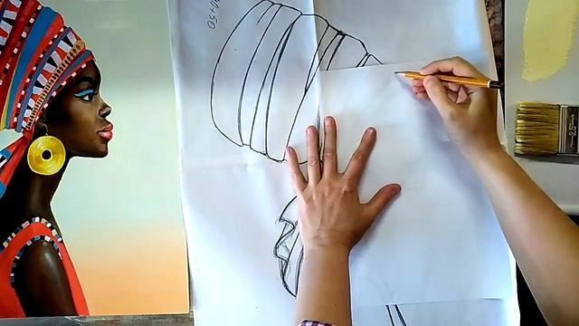 Картина Африканка и её секрет. смотреть онлайн