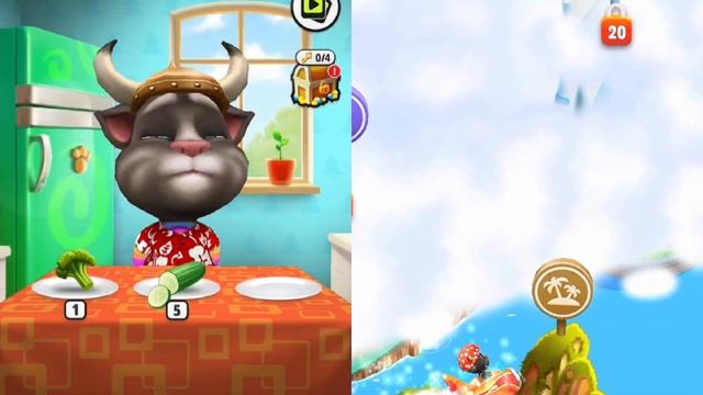 my talking Tom 15 vs My talking Tom 2 (Fun too)#tom2 #tom15 смотреть онлайн