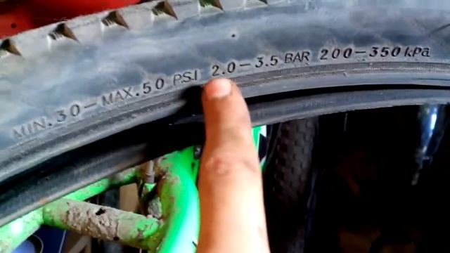 Какое давление должно быть в шине велосипеда смотреть онлайн