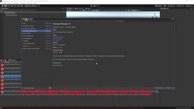 Library\PackageCache\com.unity.package-manager-ui@1.9.11\Editor\AssemblyInfo.cs could not be found смотреть онлайн